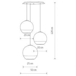 Потолочная люстра Nowodvorski Globe PLus 7607
