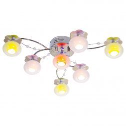 Люстра ЭкономСвет 7732/7CR RC MIXLED