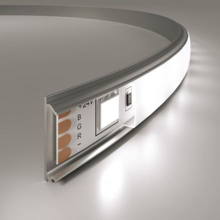 Гибкий алюминиевый профиль для светодиодной ленты Elektrostandard LL-2-ALP012