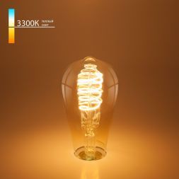 Филаментная светодиодная лампа Elektrostandard FDL 8W 3300K E27 (ST64 спираль тонированный) (BLE2717)