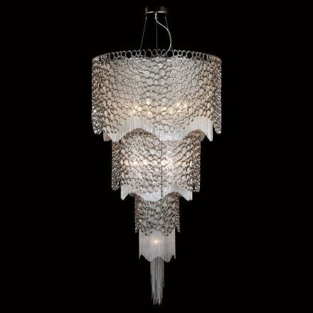 Подвесная люстра Crystal Lux HAUBERK SP-PL12+8+4