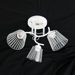 Люстра 10084/3WT+CR WCL ЭкономСвет (EKONOMSVET 10084/3WT+CR WCL)