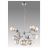 Подвесная люстра Crystal Lux Medea SP12 Chrome