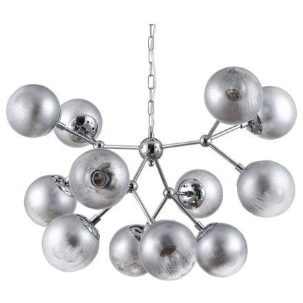 Подвесная люстра Crystal Lux Medea SP12 Chrome