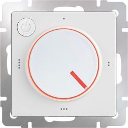 Терморегулятор электромеханический для теплого пола Werkel W1151101 белый (WL01-40-01)