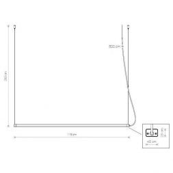 Плафон Nowodvorski Cameleon H Led 8454
