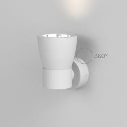 Светильник настенный Elektrostandard Cono белый/серебро (MRL 1027)