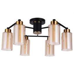 Люстра потолочная Arte Lamp A7027PL-6BK LEO