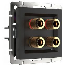 Акустическая розетка (черный матовый) W1185008 Werkel