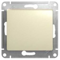 Кнопка нажимная Schneider Electric Glossa Беж, сх.1 GSL000215