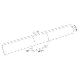 Подсветка для зеркал Arte Lamp A2828AP-1AB Callisto