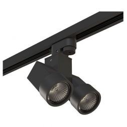 Трековый однофазный светильник A1T051037 черный Illumo X1 Lightstar