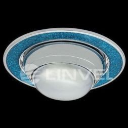Светильник встраиваемый Linvel ELC-620 R-50 E14 CH/ BL