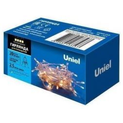 Гирлянда Uniel ULD-S0250-020/STA WARM WHITE IP20