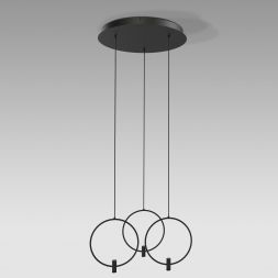 Люстра Eurosvet 50257/3 LED черный