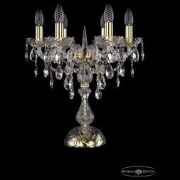 Настольная лампа Bohemia Ivele Crystal 1415L/6/141-47/G