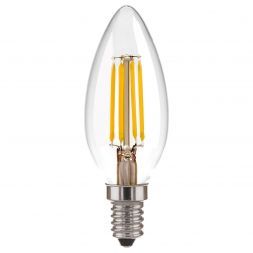 Филаментная светодиодная лампа Elektrostandard Свеча BLE1412 7W 4200K E14 (C35 прозрачный) (BLE1412)