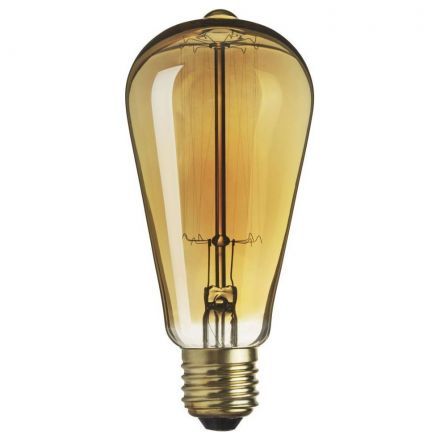 Лампа накаливания Navigator 71 957 NI-V-ST64-SC17-60-230-E27-CLG