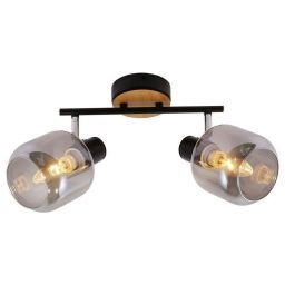 Светильник потолочный Linvel LV 9434/2 Кейд Черный/хром Е14 40W 400x155x220мм (LINVEL LV 9434/2 Кейд Черный/хром Е14 40W) Светильник потолочный Linvel LV 9434/2 Кейд Черный/хром Е14 40W 400x155x220мм (LINVEL LV 9434/2 Кейд Черный/хром Е14 40W)