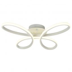 Потолочный светодиодный светильник Ambrella FL301/4 WH Metallic