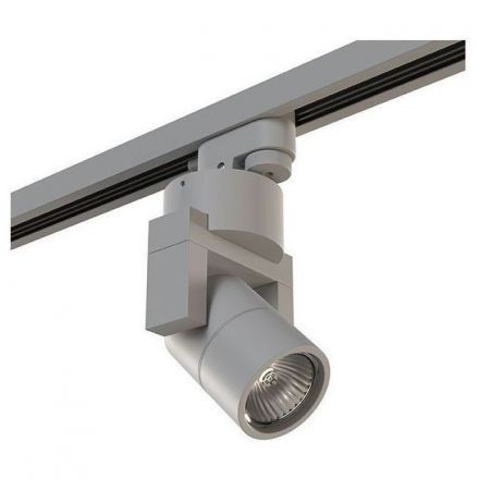 Трековый однофазный светильник A1T051040 серый Illumo L1 Lightstar