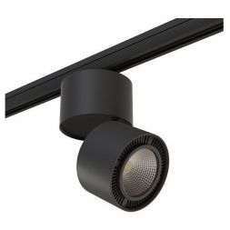 Трековый трехфазный светодиодный светильник A3T214817 черный 4000K 15W Forte Muro Lightstar