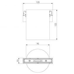 Elektrostandard Slim Magnetic Трековый светильник 12W 4200K Solo (белый) 85054/01