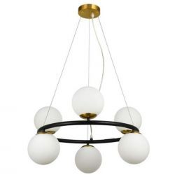 Подвесная люстра Arte Lamp Alcor A2224SP-6BK