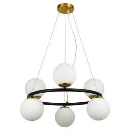 Подвесная люстра Arte Lamp Alcor A2224SP-6BK (ARTE A2224SP-6BK)