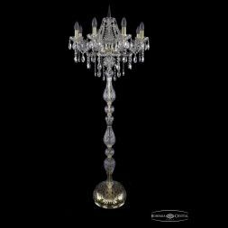 Торшер Bohemia Ivele Crystal 1415T1/8/200-160/G