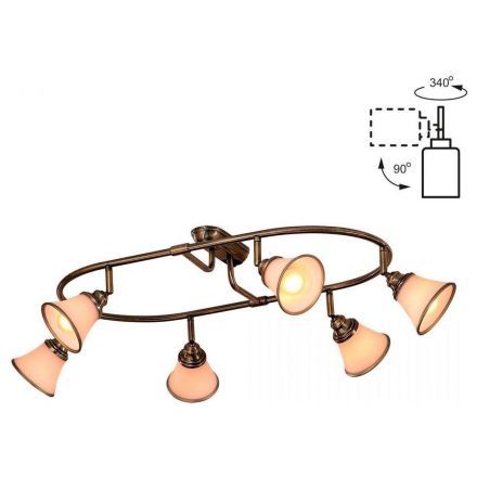 Люстра поворотная Citilux CL511163 Прованс