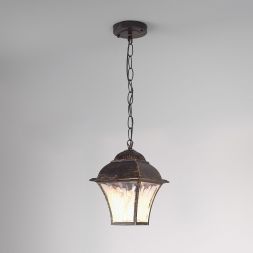 Уличный подвесной светильник Elektrostandard Apus H черное золото (GL 1009H)