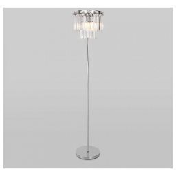 Напольный светильник Eurosvet 01137/3 хром/прозрачный хрусталь Strotskis (EUROSVET 01137/3 хром/прозрачный хрусталь Strotskis) Напольный светильник Eurosvet 01137/3 хром/прозрачный хрусталь Strotskis (EUROSVET 01137/3 хром/прозрачный хрусталь Strotskis)