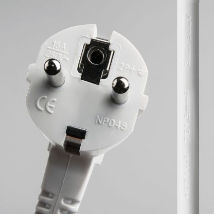 Розеточный блок 4-х местный + 3 USB Werkel W6514939 белый/черный (WL20-04-03)