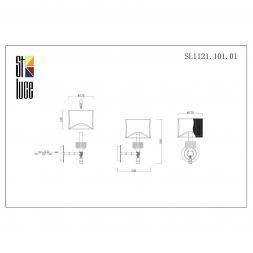 Бра ST Luce SL1121.101.01 OLEO