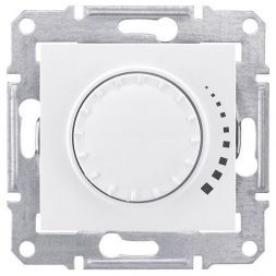 Светорегулятор поворотно-нажимной Schneider Electric Sedna Белый 60-500Вт, для л/н и г/л с обмот. трансформатором