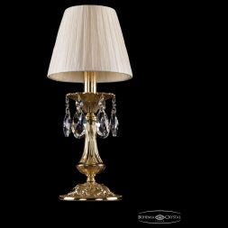Настольная лампа Bohemia Ivele Crystal 1702L/1-30/G/SH33-160