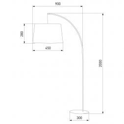 Торшер TK Lighting 5075 Hang