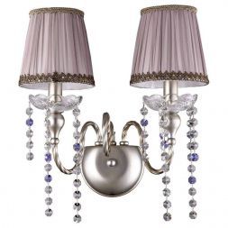 Бра Crystal Lux ALEGRIA AP2 SILVER-BROWN