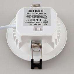 Встраиваемый светодиодный светильник Citilux CLD008110V Акви