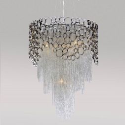Подвесная люстра Crystal Lux HAUBERK SP-PL6 D45