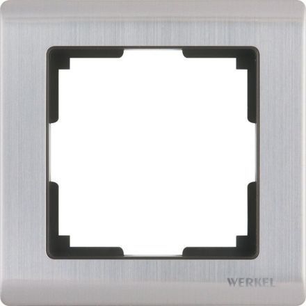 Рамка 1-местная Werkel W0011602 глянцевый никель (WL02-Frame-01)