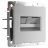 Розетка двойная Ethernet Werkel W1181106 серебро (WL06-RJ45+RJ45)