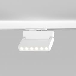 Трековый светильник Elektrostandard Garda Белый 10W 4200K (85017/01) однофазный
