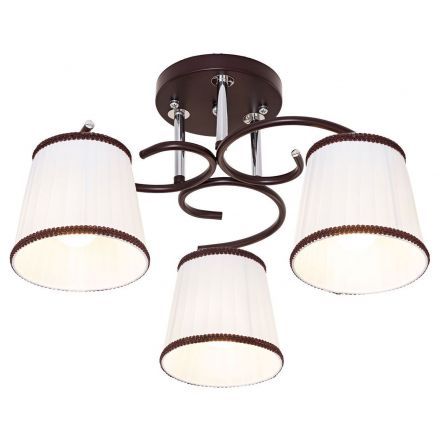 Люстра ЭкономСвет 50713/3BR+CR WT