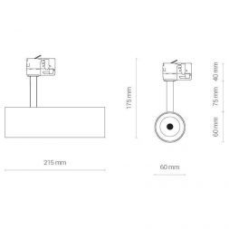 Трековый светильник Nowodvorski Milo Led 8763