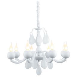 Люстра подвесная Arte Lamp A3229LM-8WH (ARTE A3229LM-8WH) Люстра подвесная Arte Lamp A3229LM-8WH (ARTE A3229LM-8WH)