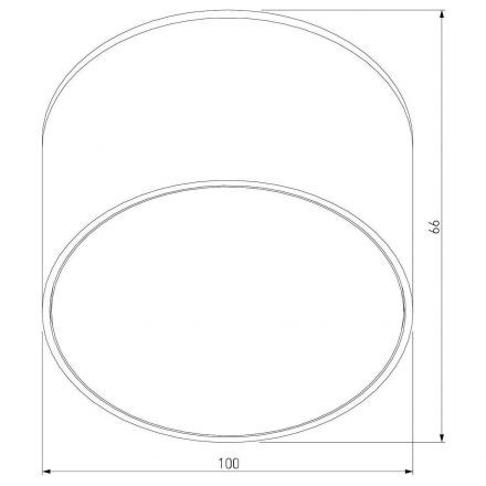 Уличный потолочный светильник Light 26231 IP54 Elektrostandard 35144/H белый