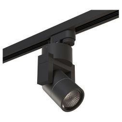 Трековый однофазный светильник A1T051047 черный Illumo L1 Lightstar