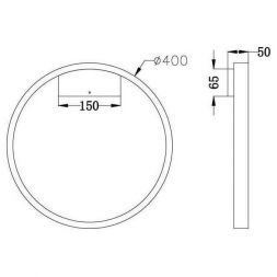 Настенный светильник Maytoni MOD058WL-L25BS4K Rim